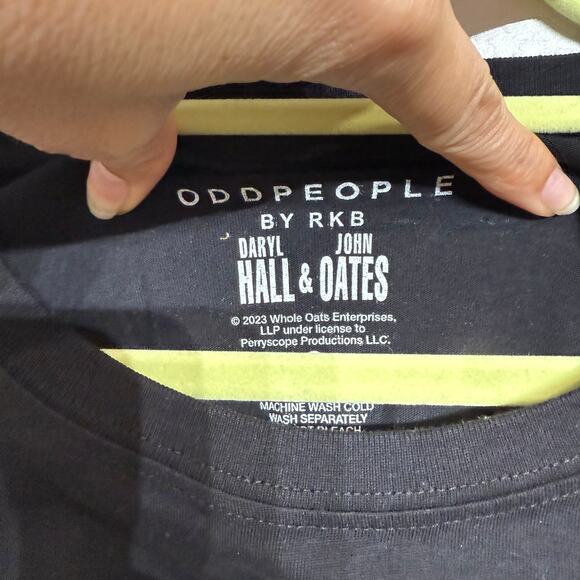 Odd People Black Graphic T-Shirt Sz S NWT - Picture 6 of 13